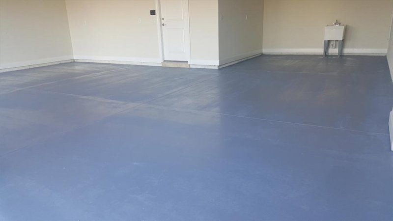 painted garage floor